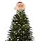 Mr. Christmas 12" Santa Blow Mold Lit Tree Topper